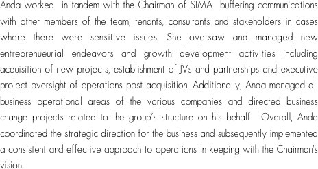 Anda worked  in tandem